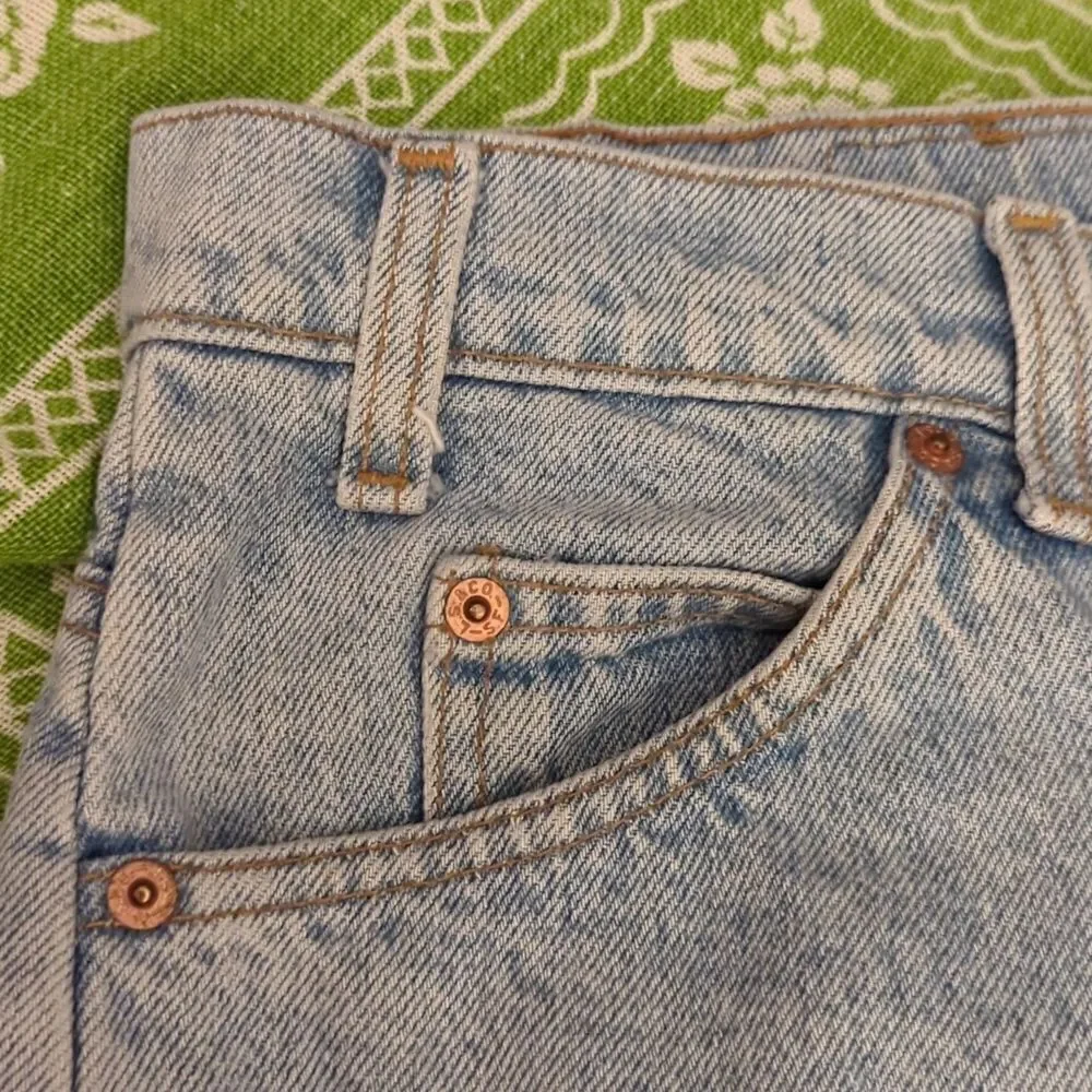 Levi's‎ vintage  505 orange tab light wash jeans size W 36 32L